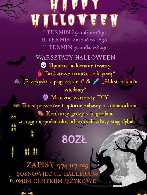HAPPY HALLOWEEN 2025 – ZAPRASZAMY