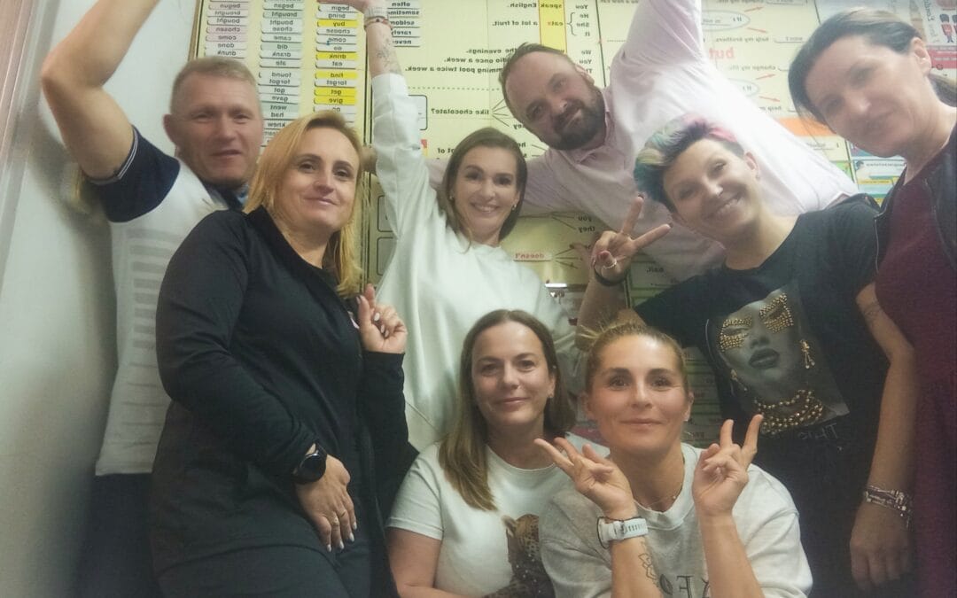 Angielski dla dorosłych. Pierwsze zajęcia za nami.